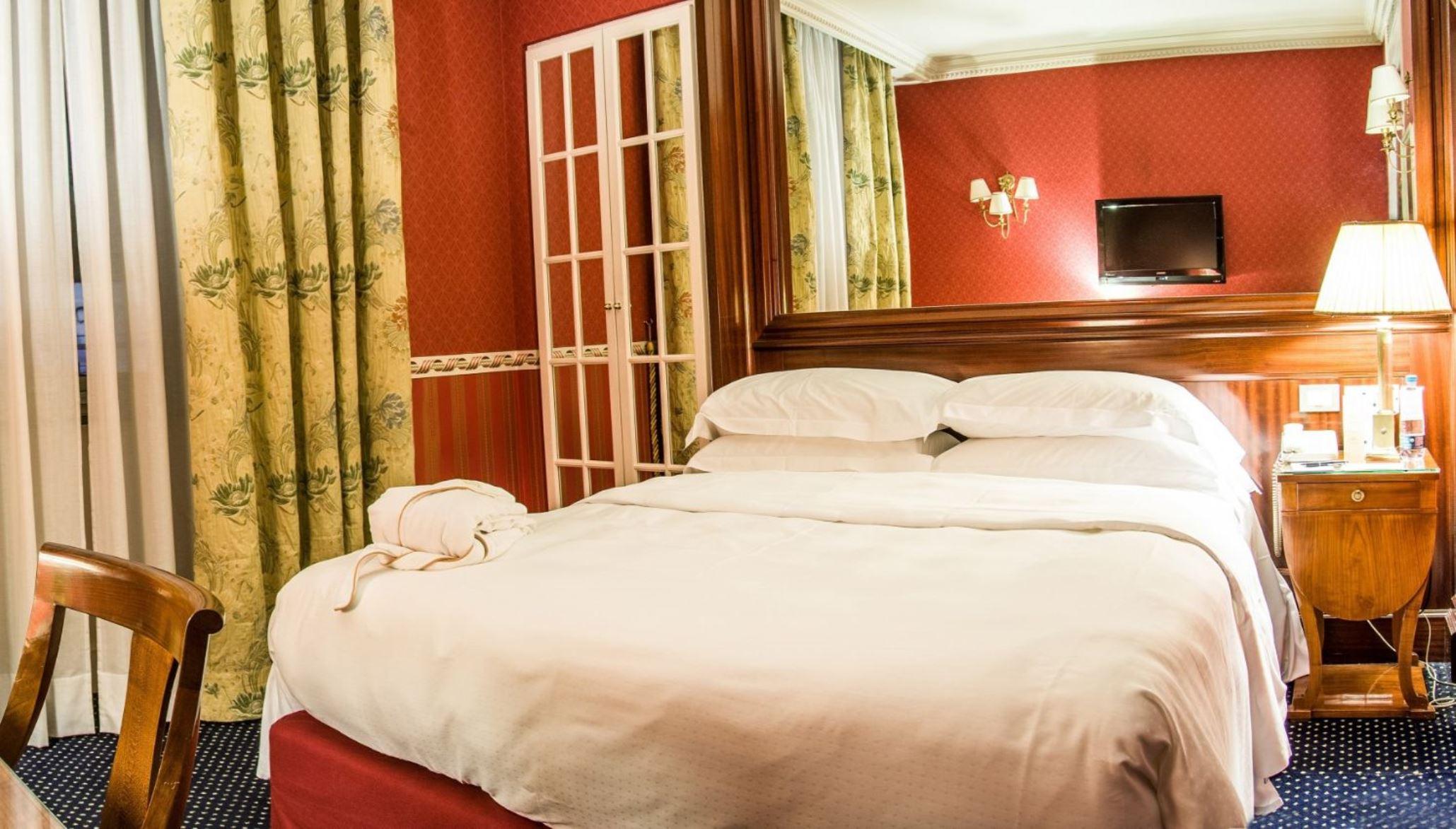 Grand Hotel Sitea Torino Esterno foto A room at the hotel