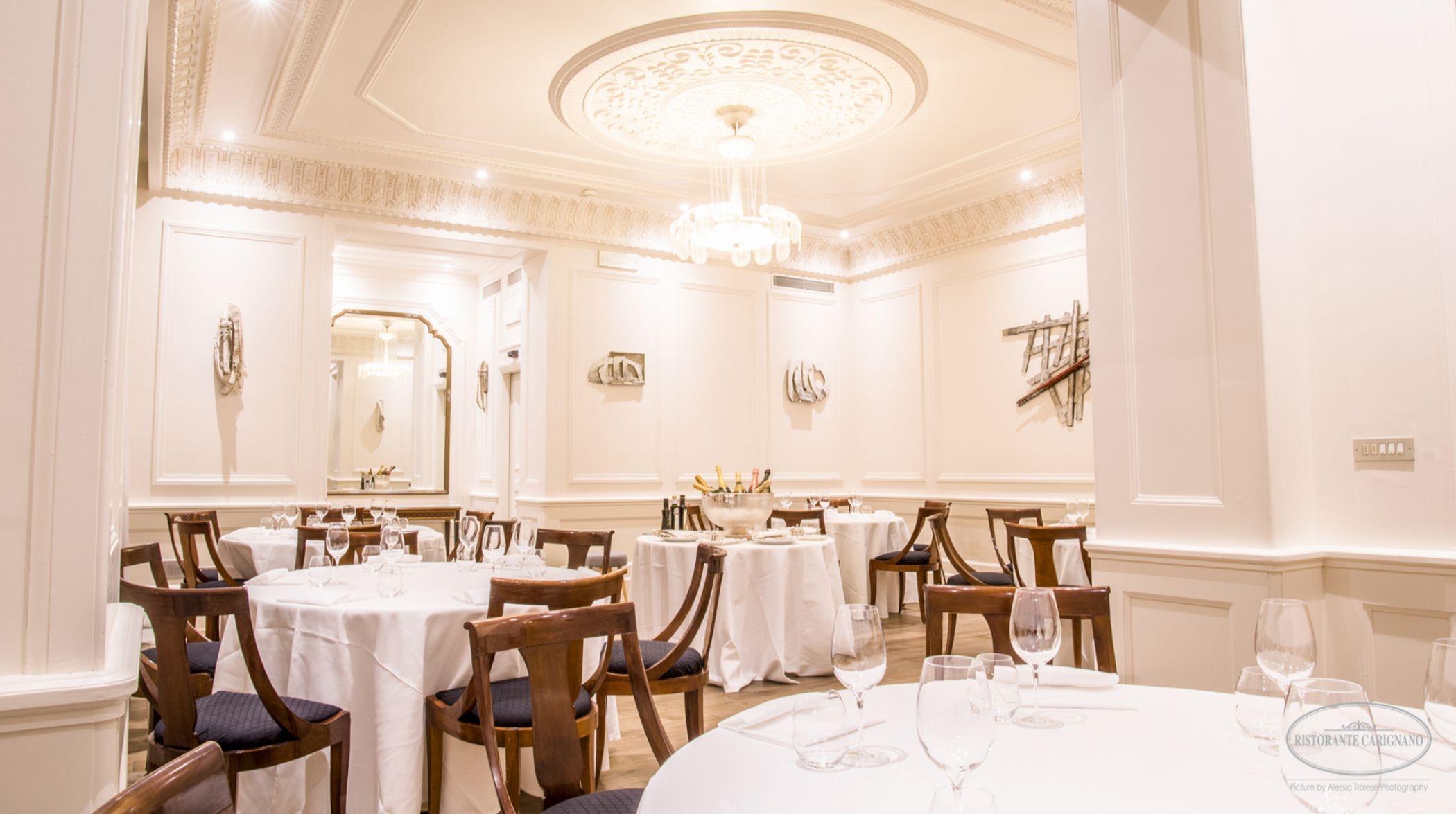 Grand Hotel Sitea Torino Esterno foto The restaurant's interior