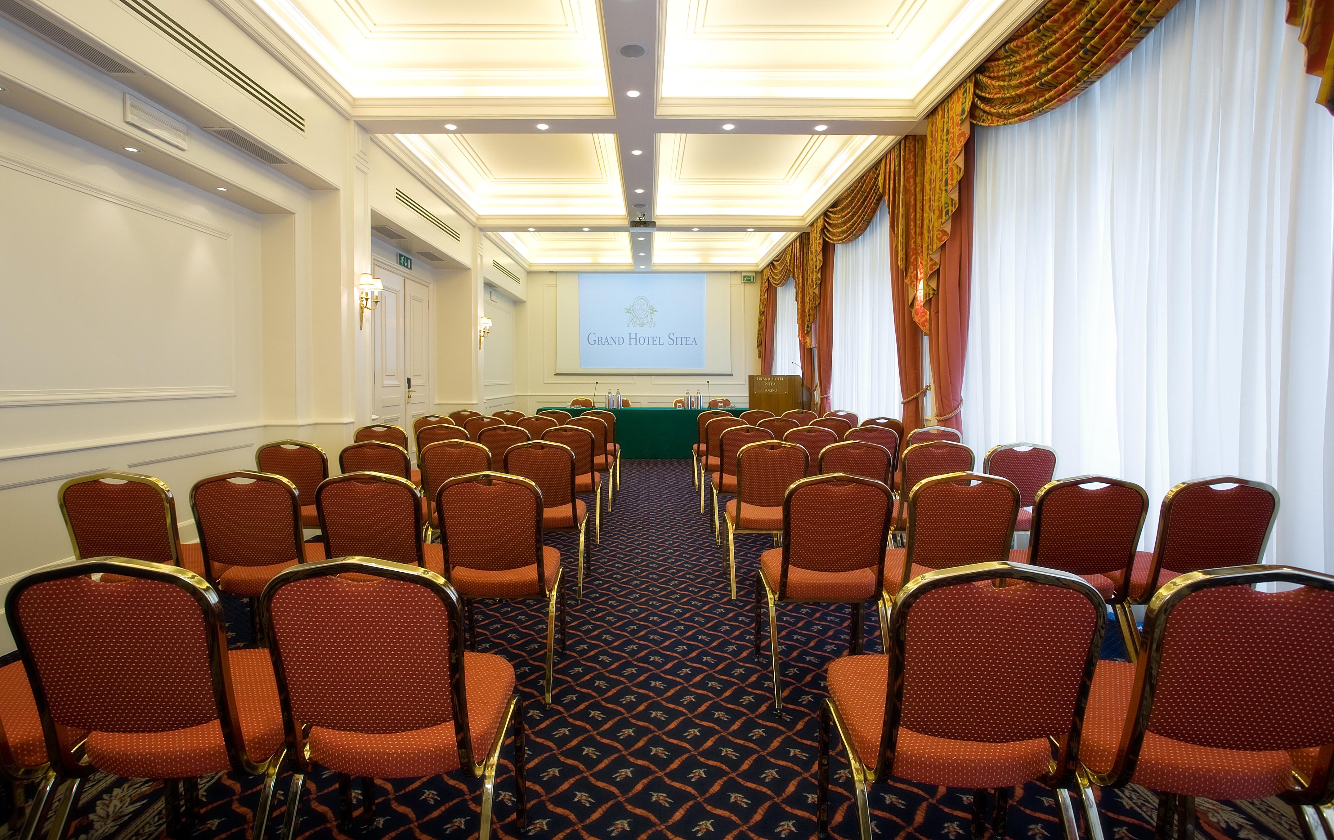 Grand Hotel Sitea Torino Esterno foto Meeting room