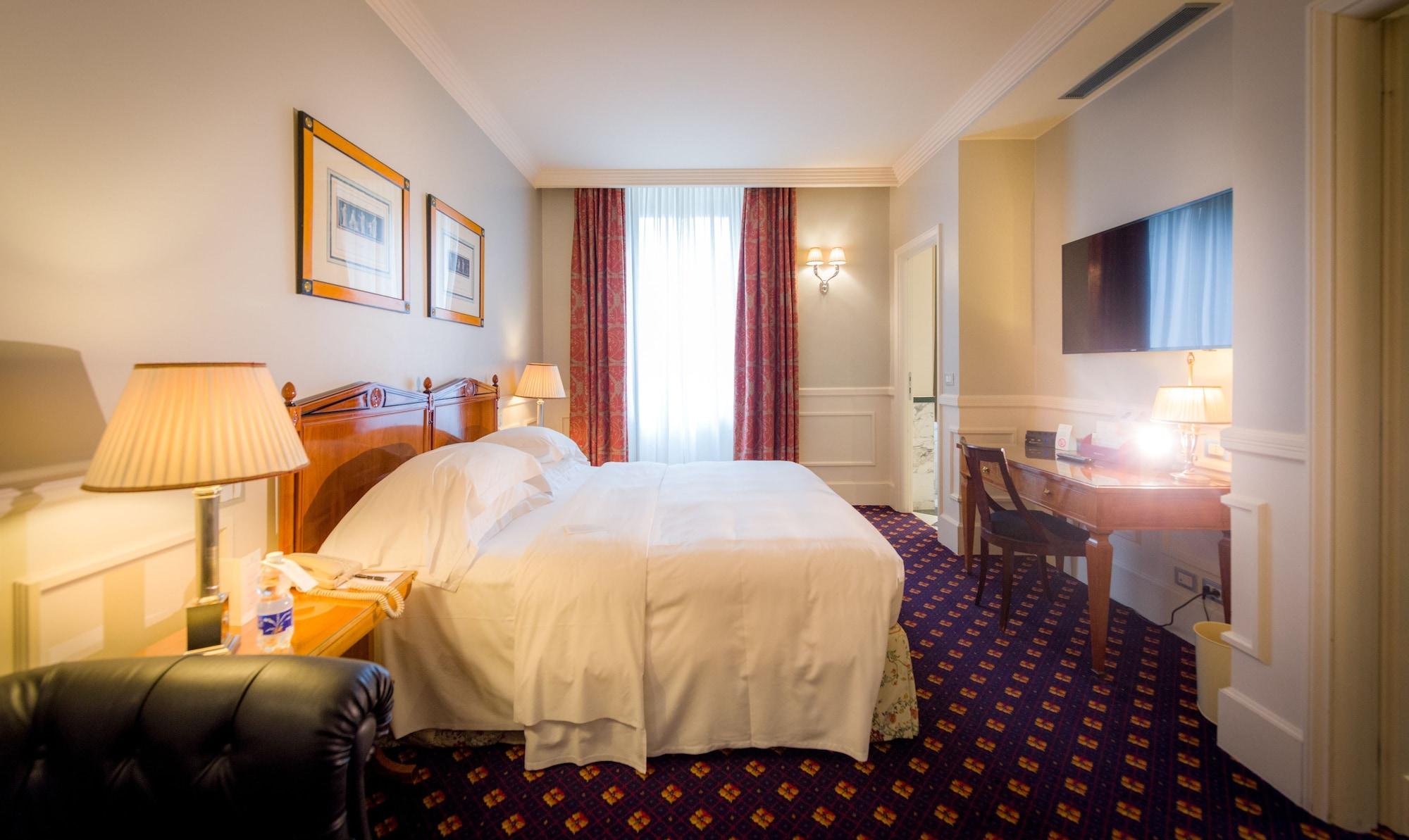 Grand Hotel Sitea Torino Esterno foto A room at the hotel