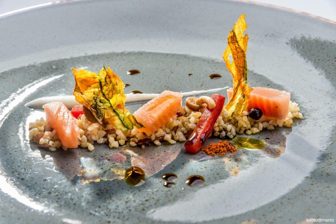 Grand Hotel Sitea Torino Esterno foto A modern Italian dish
