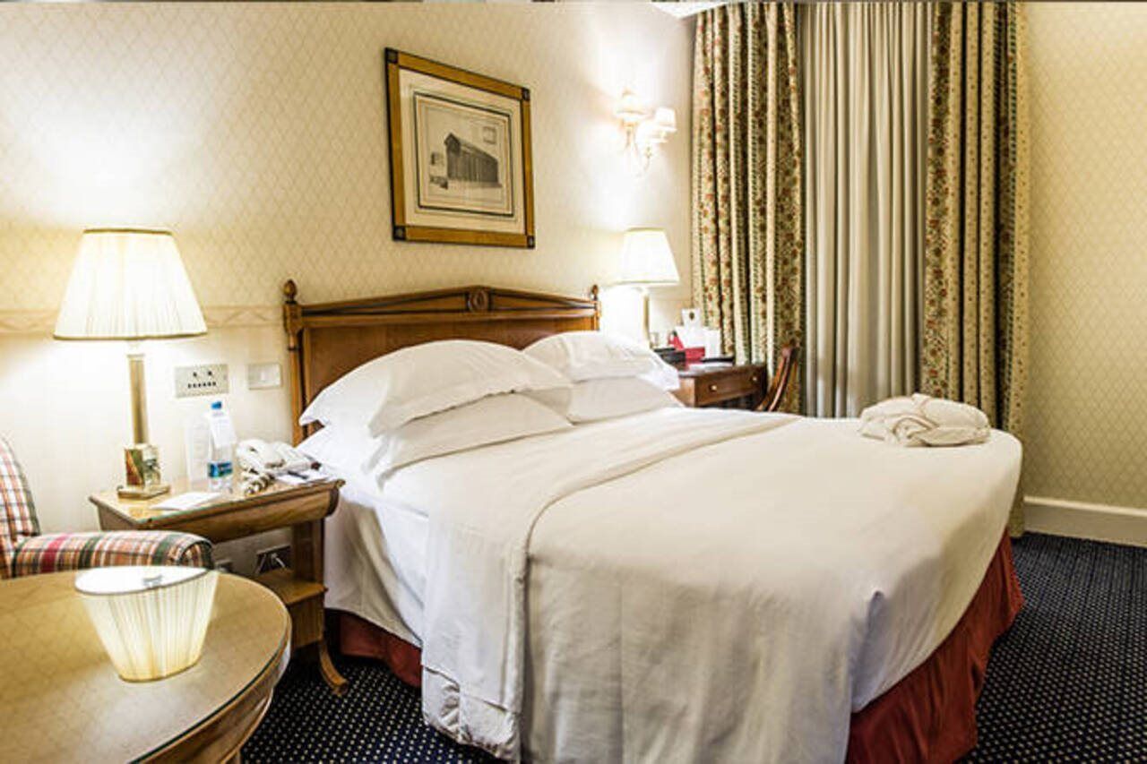 Grand Hotel Sitea Torino Esterno foto A bedroom at the hotel